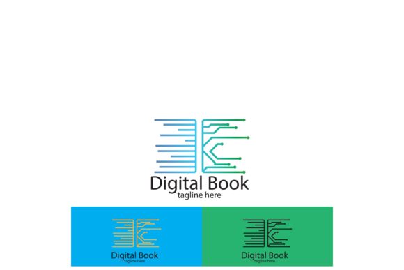 Book Technology Vector Logo Templatebook: Bridging Literature and Digital Design