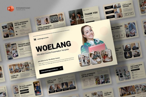 Course Education Powerpoint Template: Elevating Digital Learning and Professional Presentations