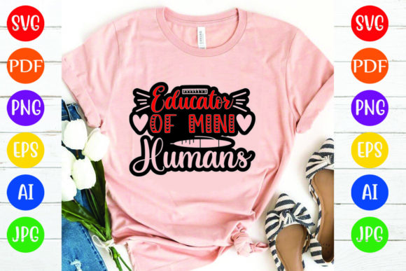 Educator of Mini Humans: A Practical Look at This Versatile Sublimation Design
