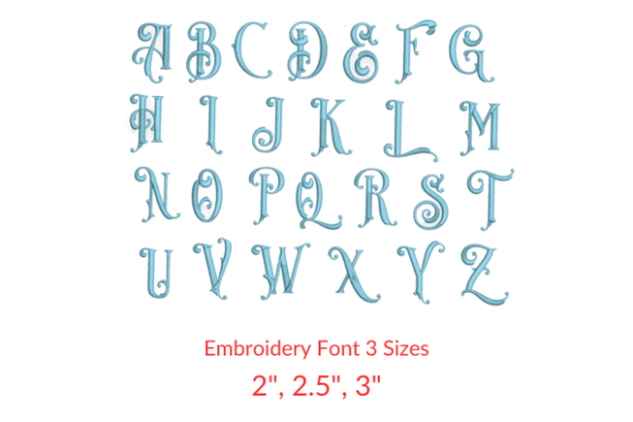Elegant Vintage Script Embroidery Design Guide