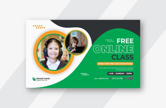Evaluating Kids School Education Admission Banner Templates for Video Marketing