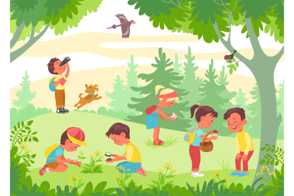 Kids Study Nature: Inquisitive Researchers Exploring the Wild