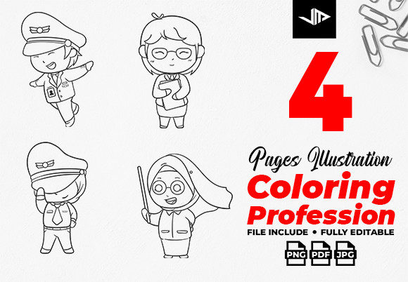 Unlocking Creativity with Coloring Illustration Characters for Education and Design